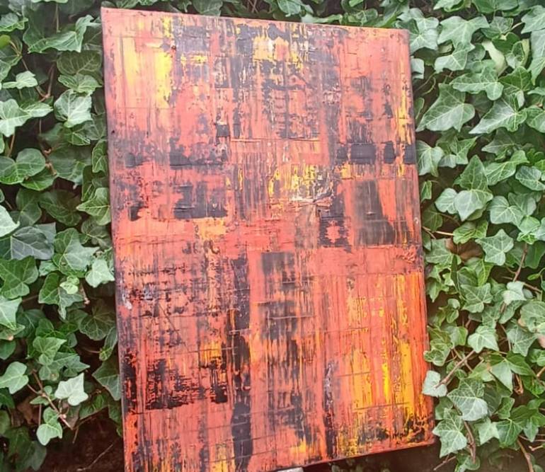 Original Modernism Abstract Painting by Emili Vit