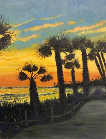 California Beach Sunset thumb