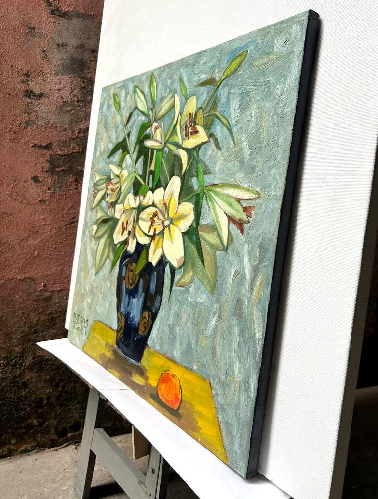 Original Realism Nature Painting by Du Bui Trong