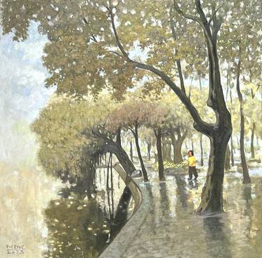 Original Realism Landscape Paintings by Du Bui Trong