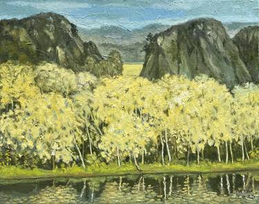 Original Realism Landscape Paintings by Du Bui Trong
