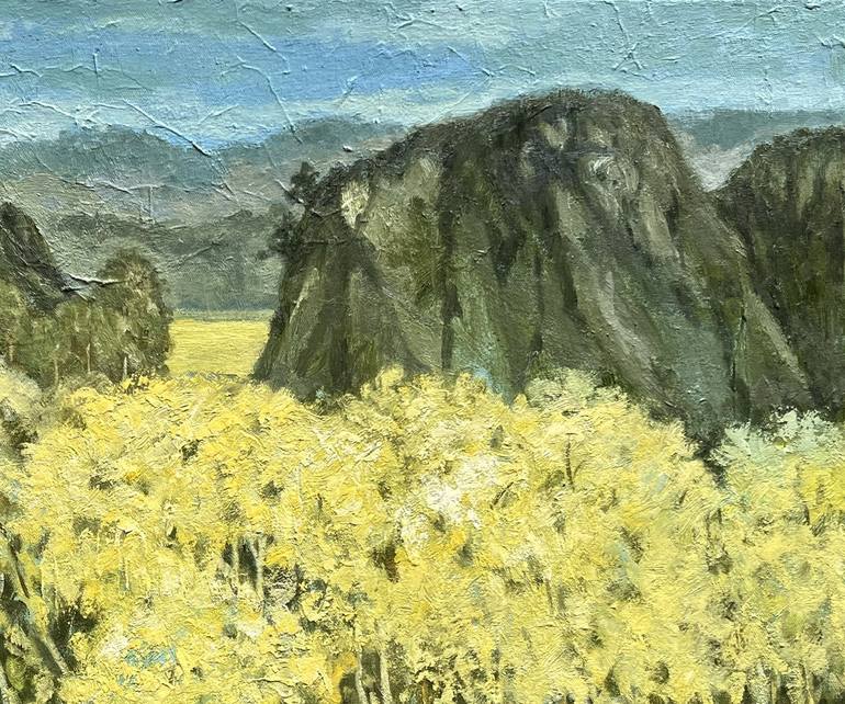 Original Realism Landscape Painting by Du Bui Trong