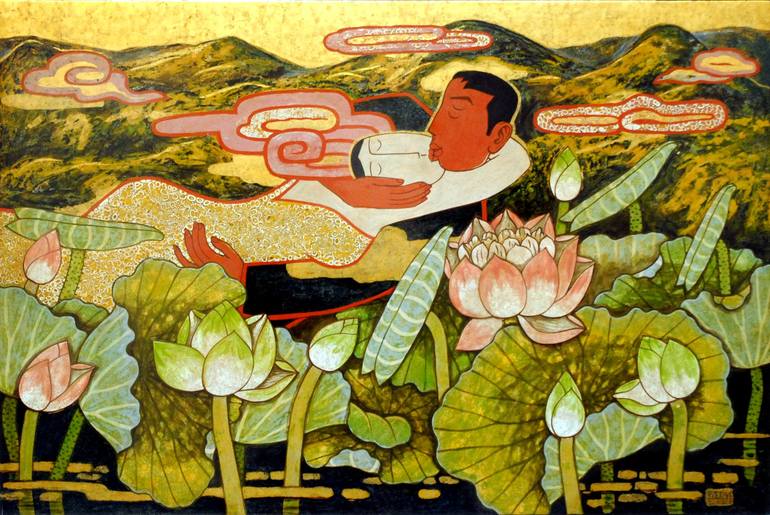 Print of Figurative Fantasy Paintings by Du Bui Trong