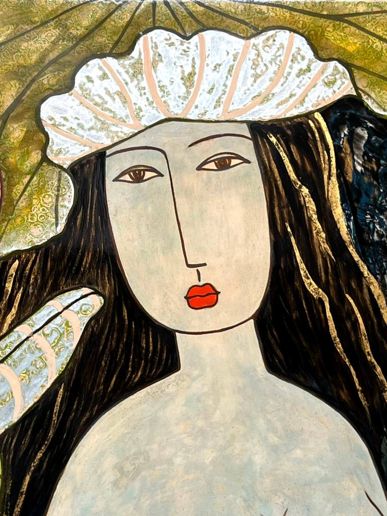 Original Figurative Fantasy Painting by Du Bui Trong