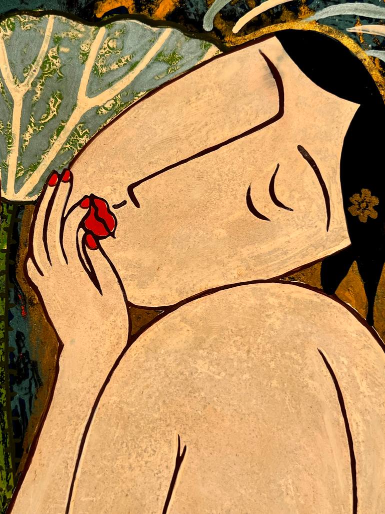 Original Figurative Body Painting by Du Bui Trong