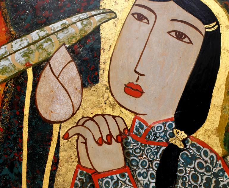 Original Figurative Fantasy Painting by Du Bui Trong