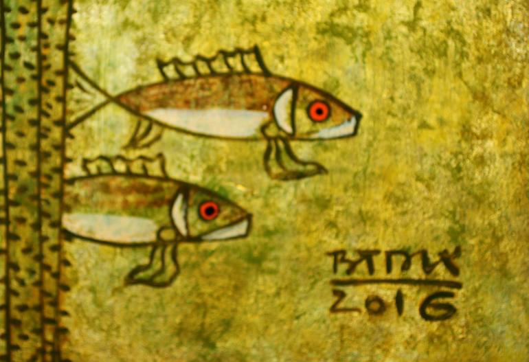 Original Figurative Fantasy Painting by Du Bui Trong