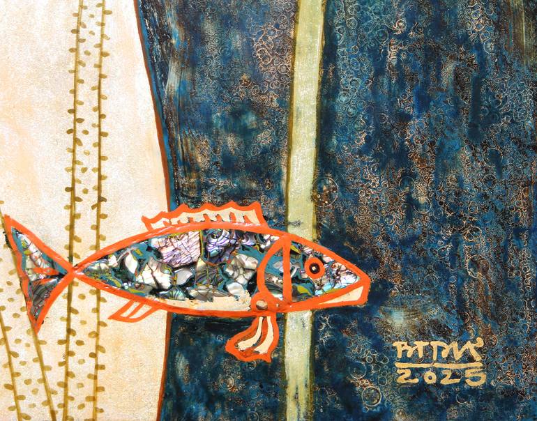 Original Figurative Fantasy Painting by Du Bui Trong