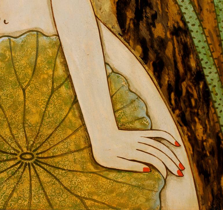 Original Figurative Fantasy Painting by Du Bui Trong