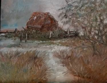 Original Expressionism Landscape Paintings by Della Boynton