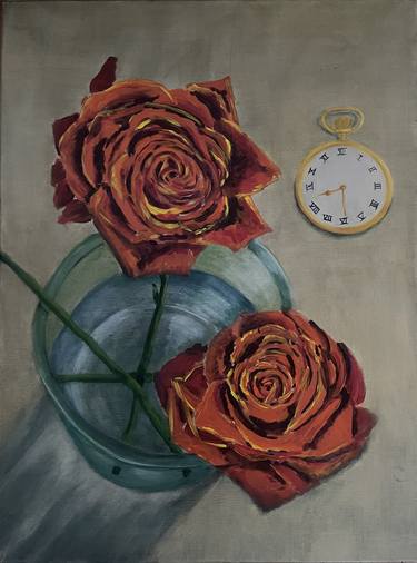 Original Still Life Paintings by Birgitte Carlsen