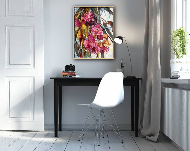 Original Floral Painting by Gosia Orzechowska