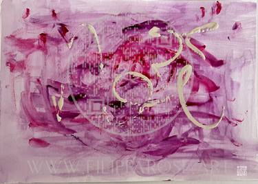 Original Abstract Expressionism Abstract Painting by FiliPPA ROSE