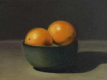 Original Still Life Paintings by Qi Han