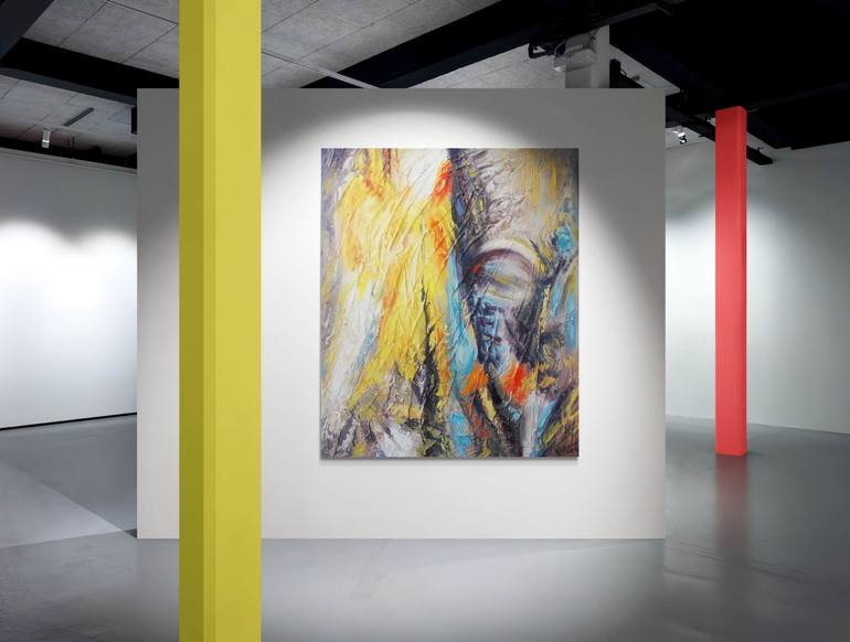Original Contemporary Abstract Painting by Danail Nikolov