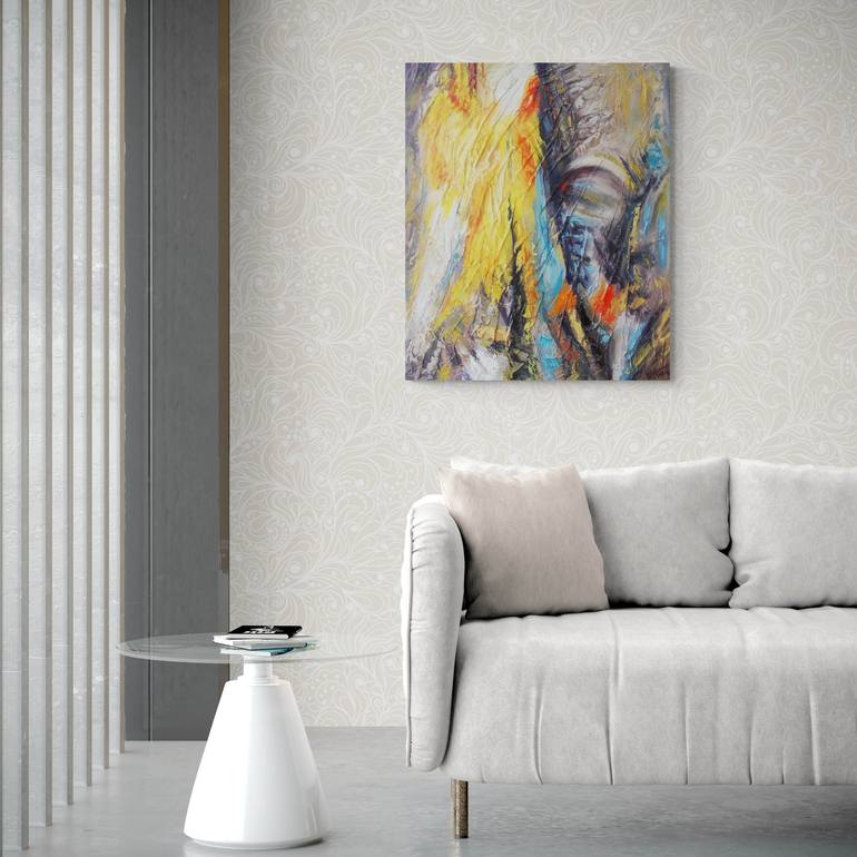 Original Contemporary Abstract Painting by Danail Nikolov