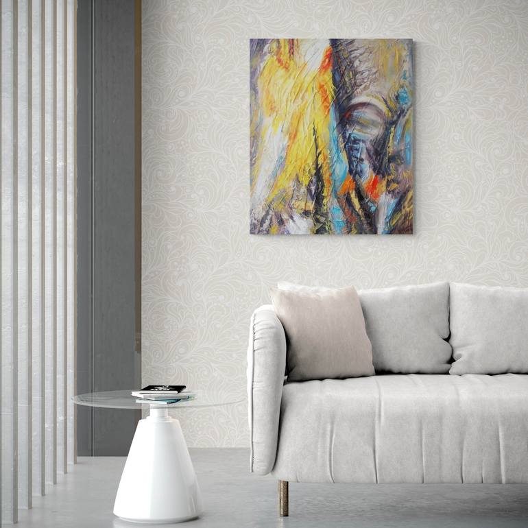 Original Abstract Painting by Danail Nikolov