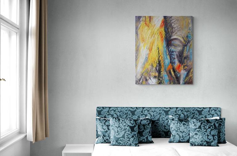Original Contemporary Abstract Painting by Danail Nikolov