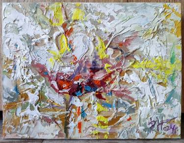 Colorful Dance I, New abstract painting, Oil canvas thumb