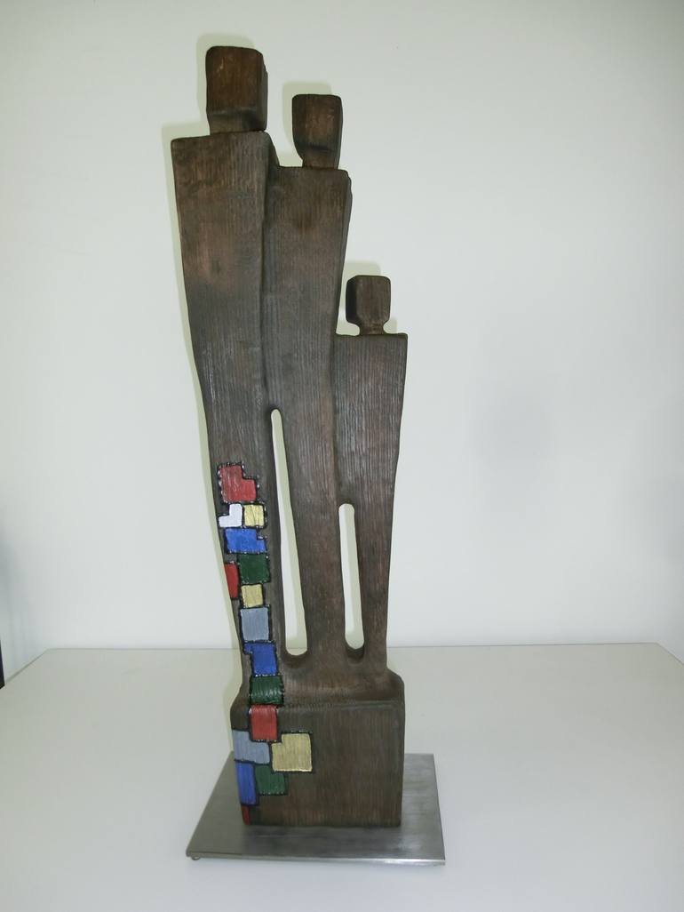 Original Family Sculpture by Richard Blaas