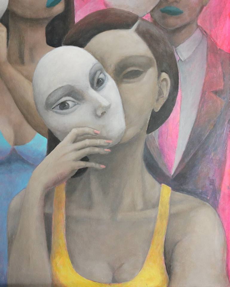 Original Women Painting by Hector Acevedo