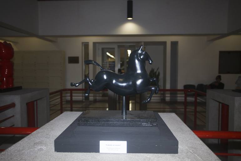 Original Art Deco Horse Sculpture by Hector Acevedo