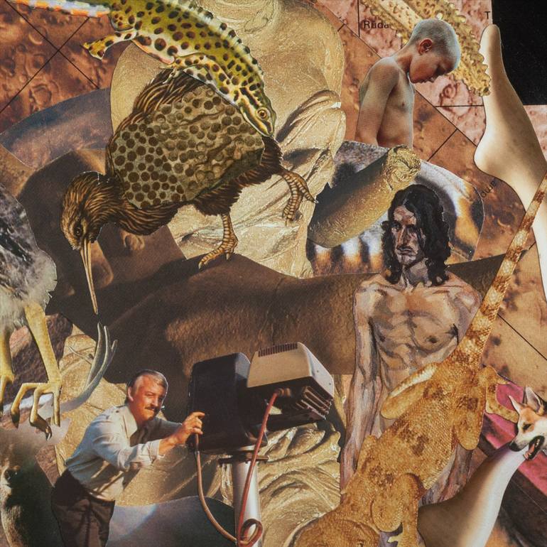 Original Classical mythology Collage by Misha Shenbrot