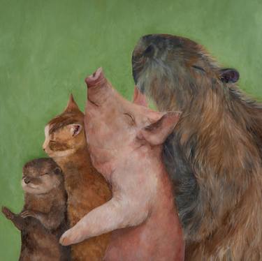 Original Animal Paintings by Xenia Chan
