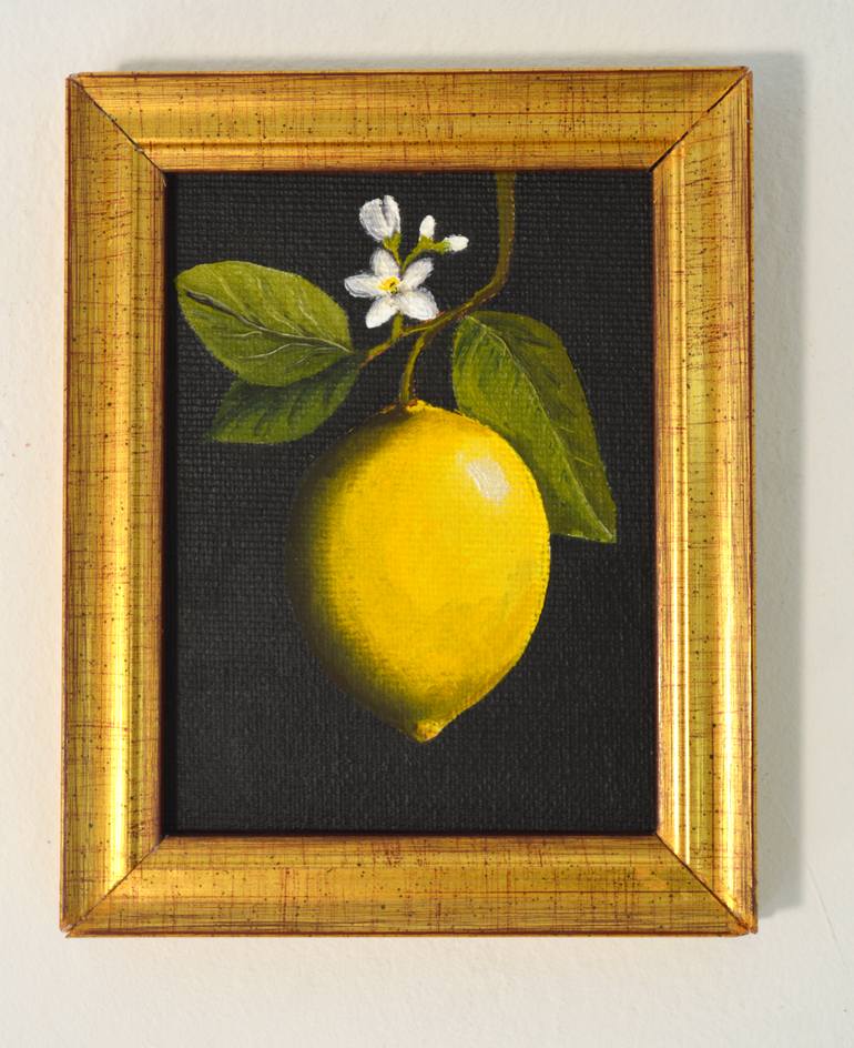 Original Classicism Still Life Painting by Carina Giserman