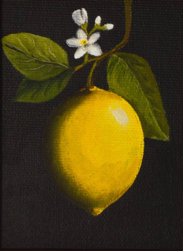 Original Classicism Still Life Painting by Carina Giserman