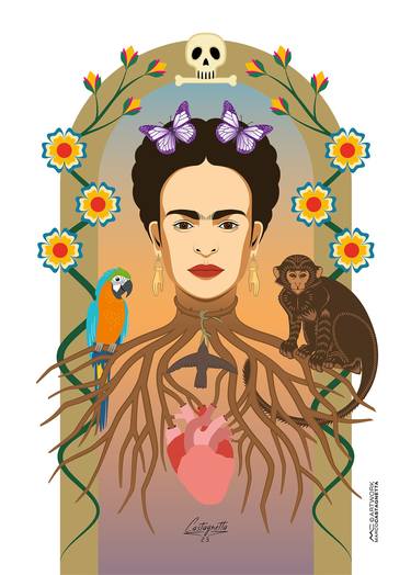 Frida Kahlo - Poster 120 gr thumb