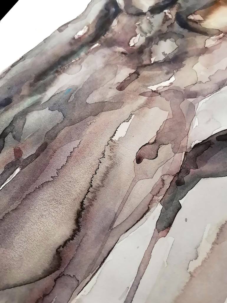 Original Abstract Body Painting by Mariya Tishevskaya