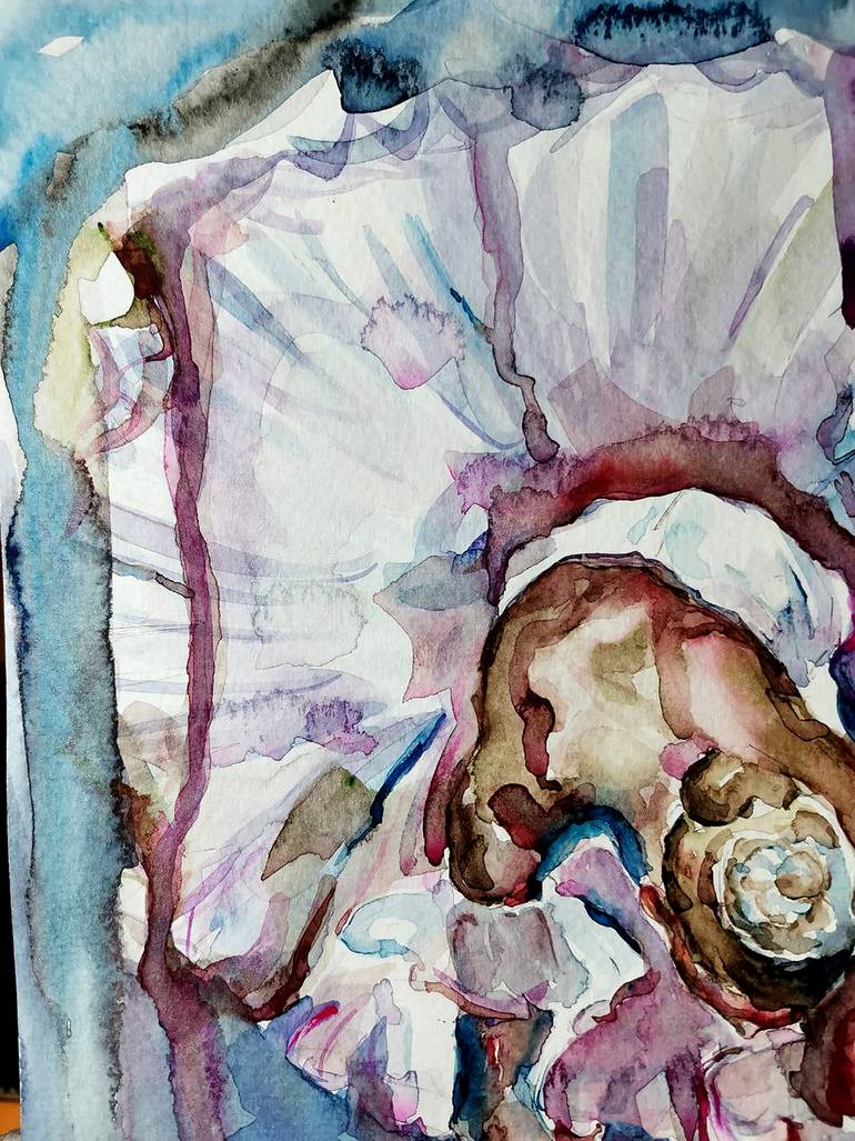 Original Abstract Sports Painting by Mariya Tishevskaya