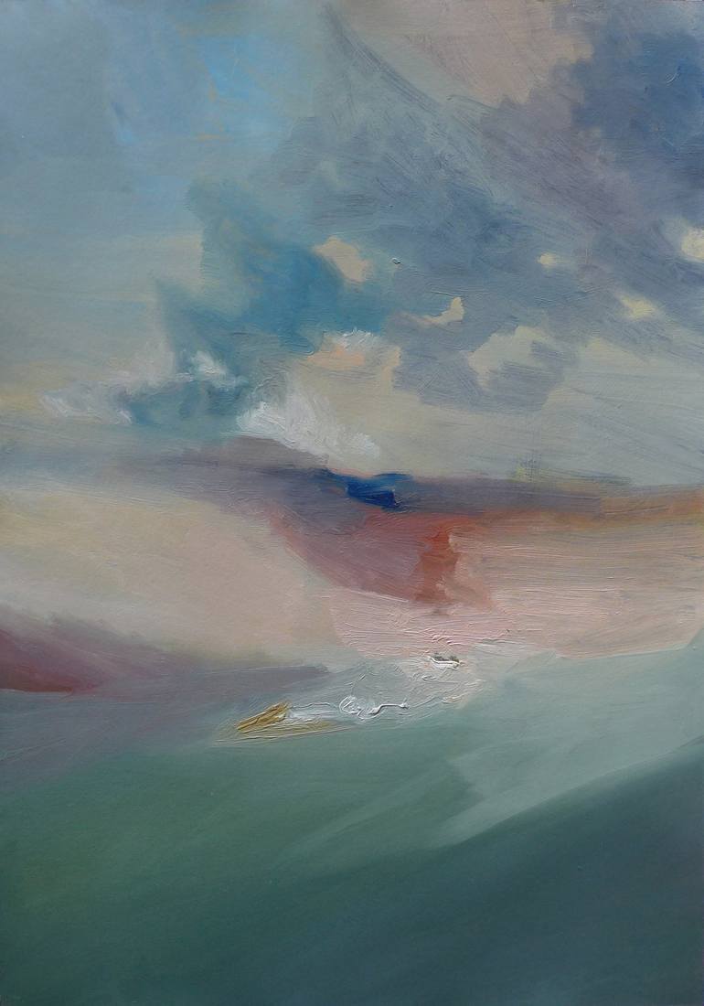 Original Abstract Expressionism Abstract Paintings by Olga Krokh