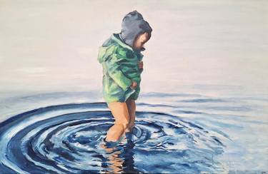 Original Figurative Nature Paintings by Maria Oscarsson Marle
