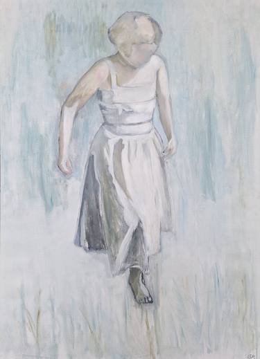 Original Figurative Women Paintings by Maria Oscarsson Marle