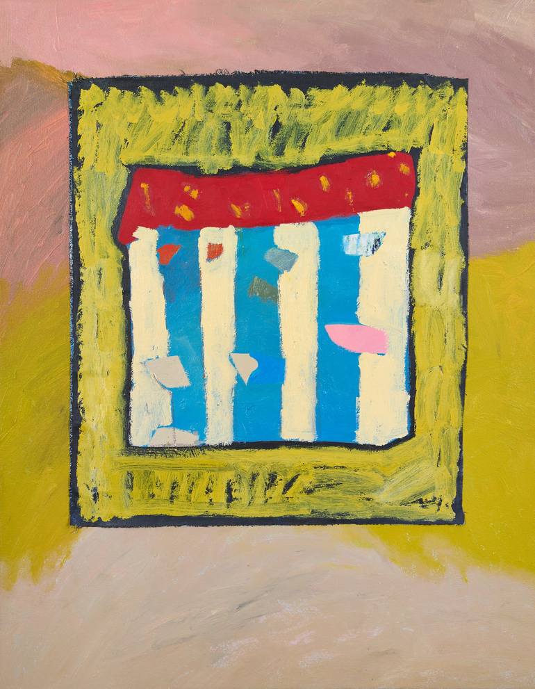 Original Abstract Painting by Marley Alvarez | Abstract Art on Canvas | On The Way To The Circus