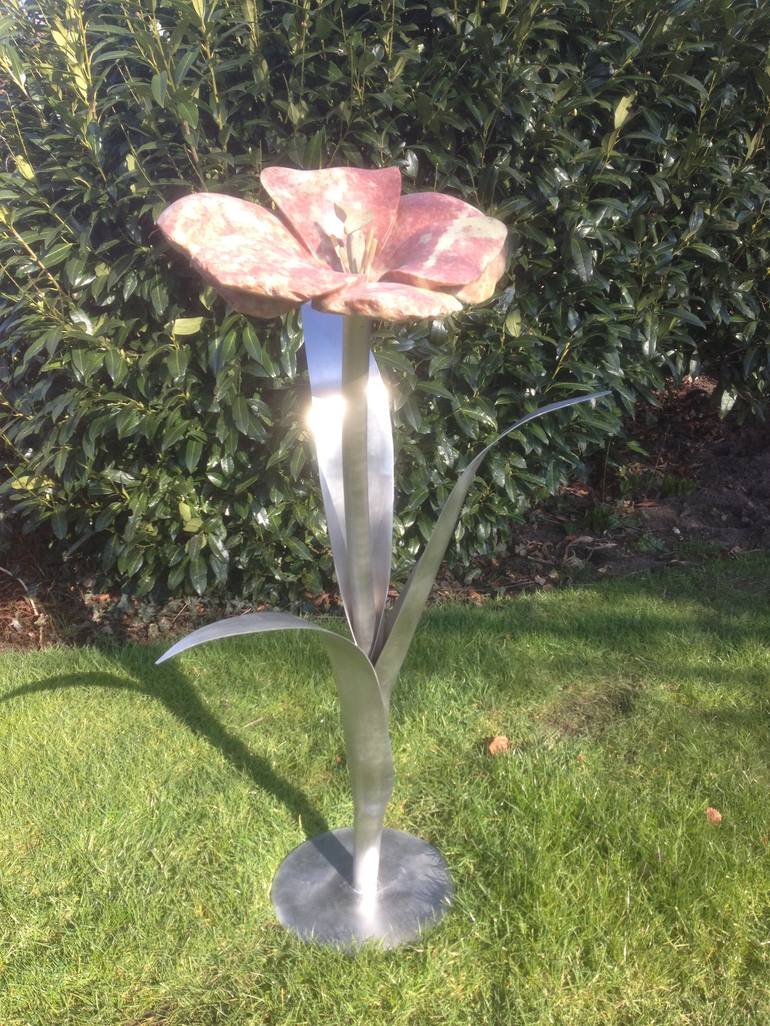 Original 3d Sculpture Floral Sculpture by Gert-Jan Maris van