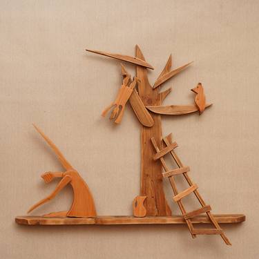 Original Cartoon Sculpture by Sergey Tovmasyan