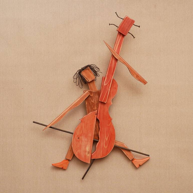 Original 3d Sculpture Music Sculpture by Sergey Tovmasyan