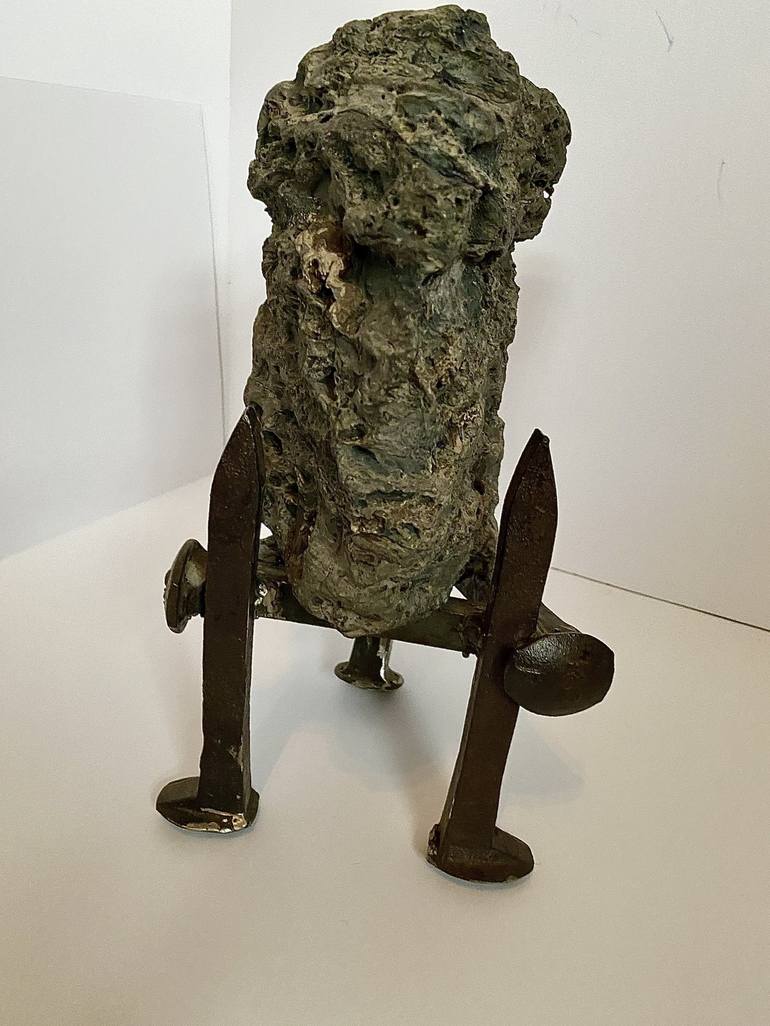 Original Abstract Expressionism Humor Sculpture by Heather Hays
