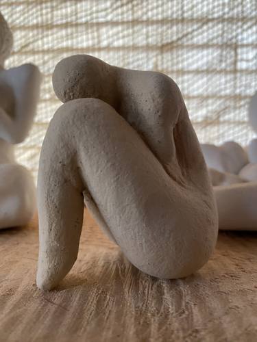 Original Figurative Women Sculpture by Heather Hays