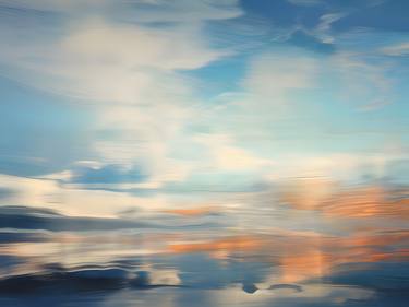 Print of Impressionism Seascape Digital by Murti Jung