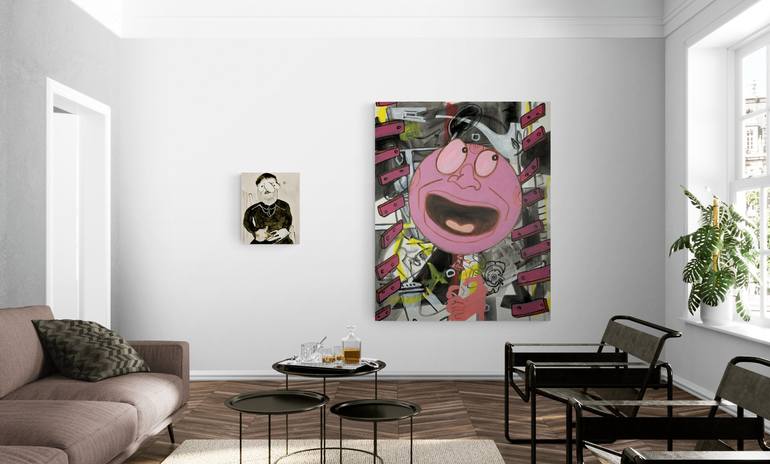 Original Contemporary Popular culture Painting by Peter Rössell