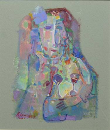 Print of Abstract Expressionism People Paintings by Konstantinos Efimidis