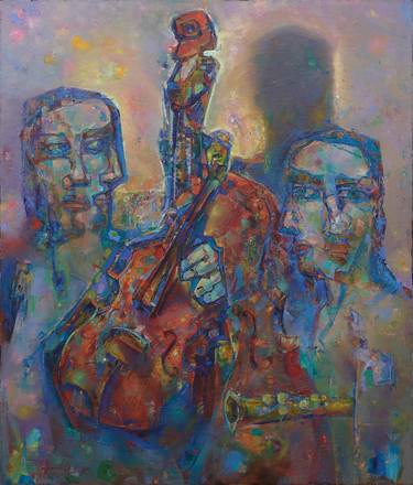 Print of Abstract Expressionism Music Paintings by Konstantinos Efimidis