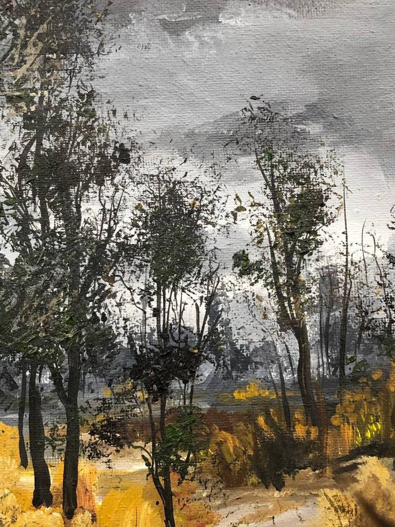 Original Landscape Painting by Olha Bozhko