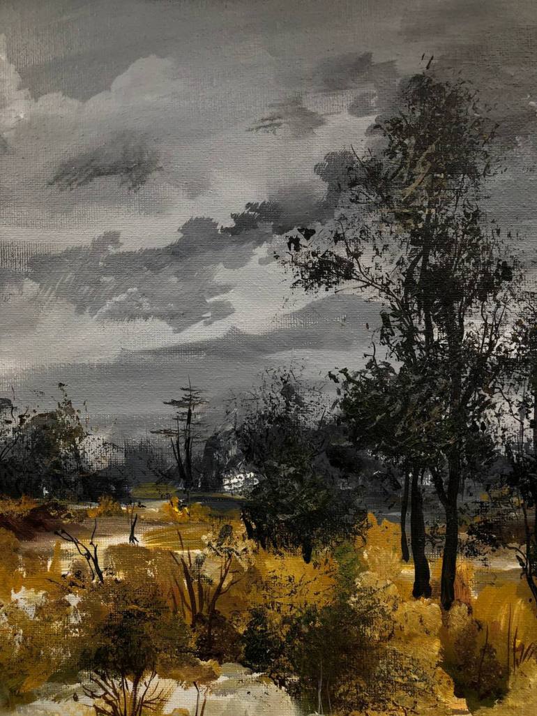 Original Fine Art Landscape Painting by Olha Bozhko