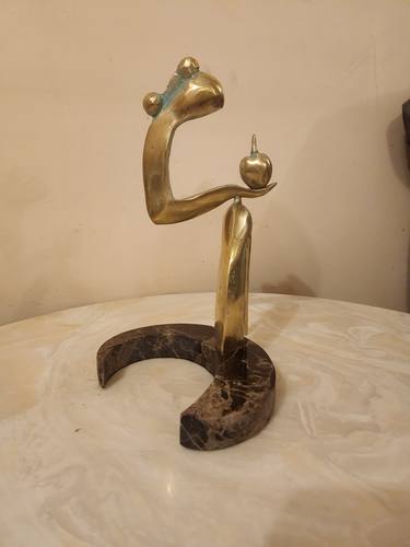Original Abstract Expressionism Abstract Sculpture by Armen Arakekyan
