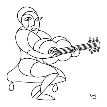 Print of Figurative Music Digital by Fábio Vidal